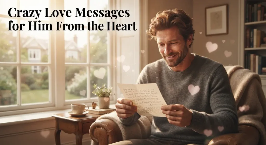 Crazy Love Messages for Him From the Heart