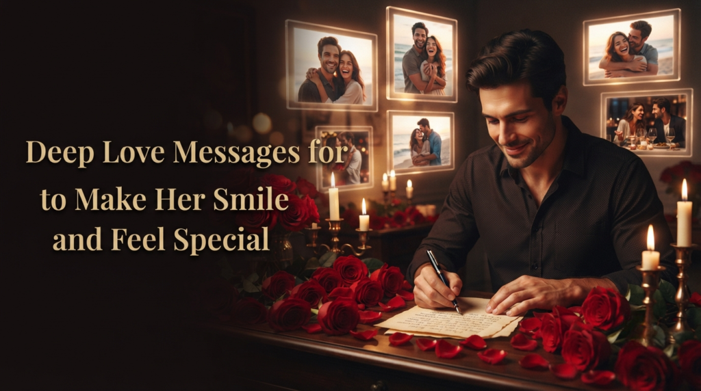 Deep Love Messages for Her to Make Her Smile and Feel Special