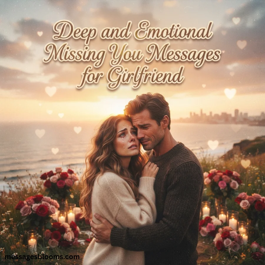 Deep and Emotional Missing You Messages for Girlfriend