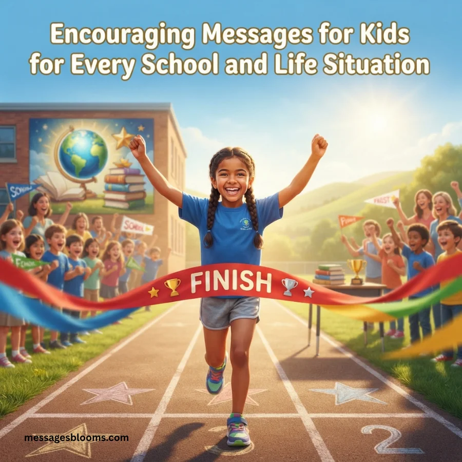 Encouraging Messages for Kids for Every School and Life Situation