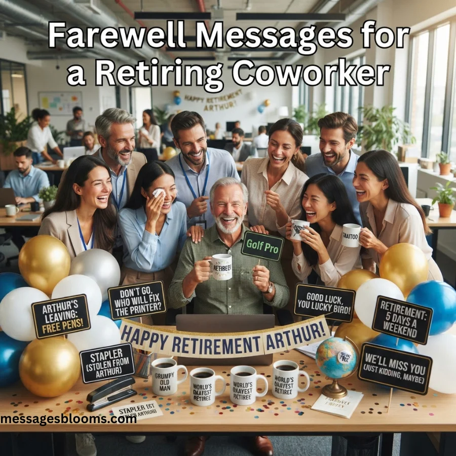 Farewell Messages for a Retiring Coworker