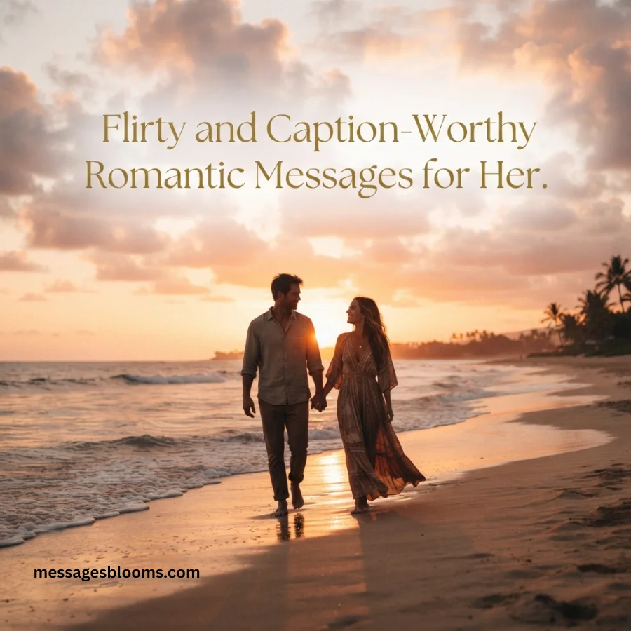Flirty and Caption-Worthy Romantic Messages for Her