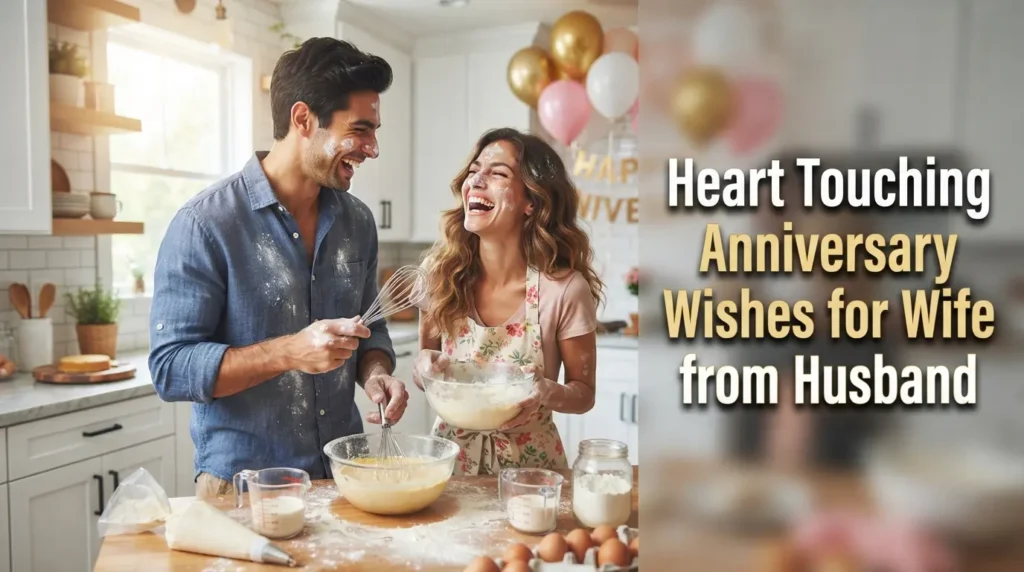 Heart Touching Anniversary Wishes for Wife from Husband