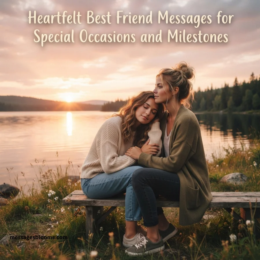 Heartfelt Best Friend Messages for Special Occasions and Milestones