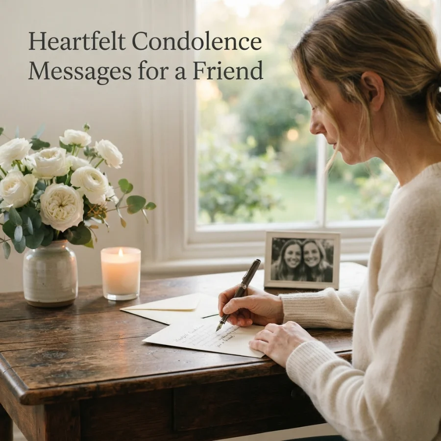 Heartfelt Condolence Messages for a Friend