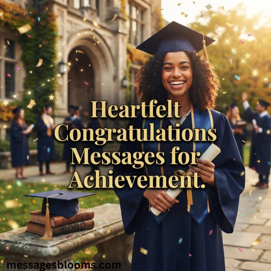 Heartfelt Congratulations Messages for Achievement