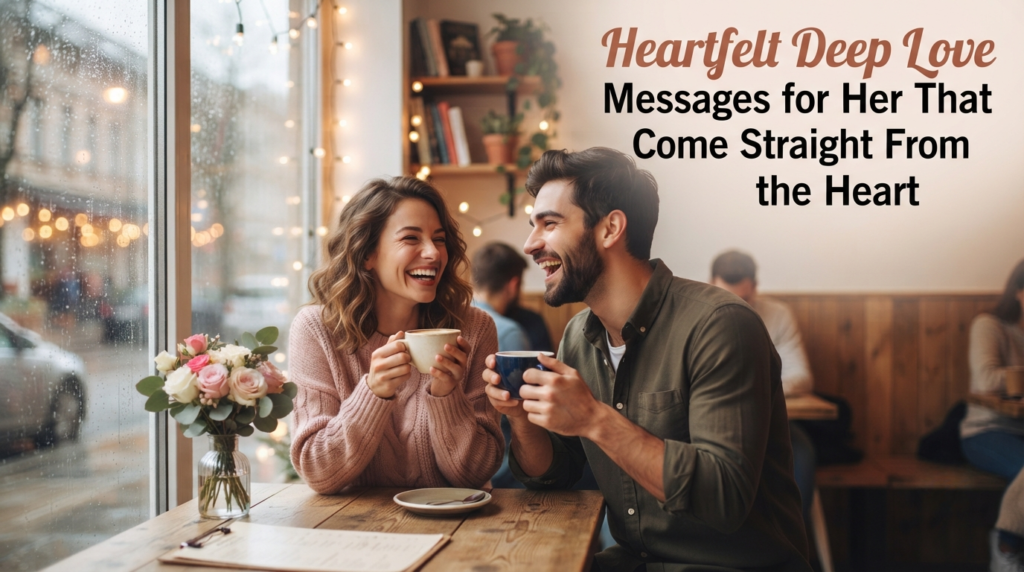 Heartfelt Deep Love Messages for Her That Come Straight From the Heart