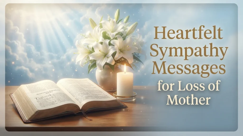 Heartfelt Sympathy Messages for Loss of Mother