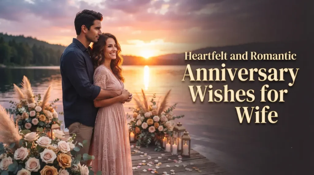 Heartfelt and Romantic Anniversary Wishes for Wife
