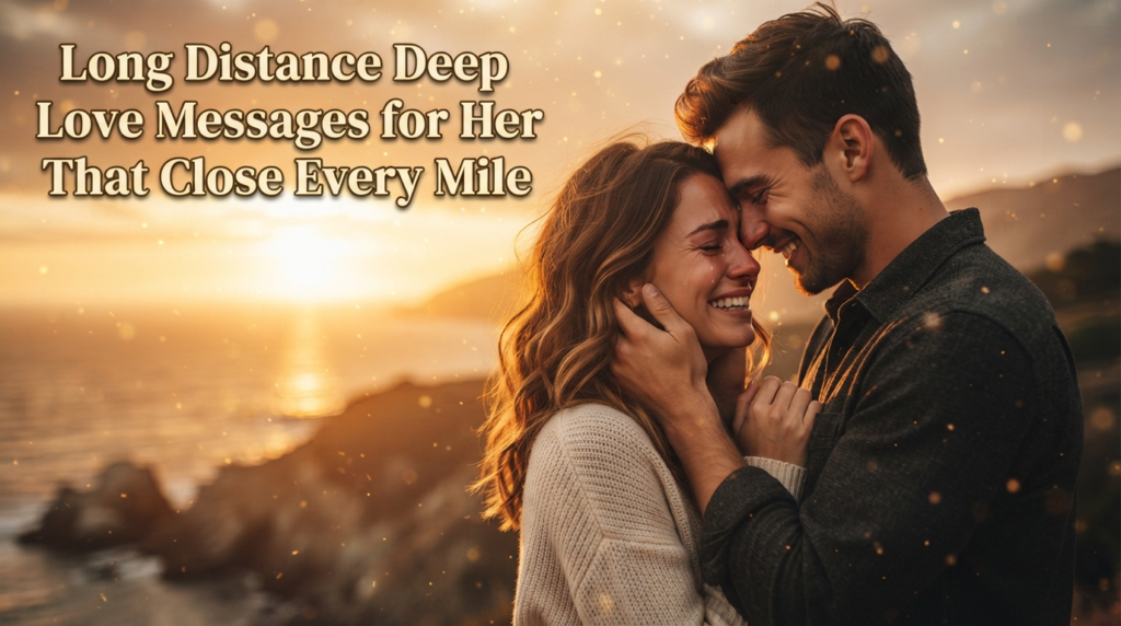 Long Distance Deep Love Messages for Her That Close Every Mile