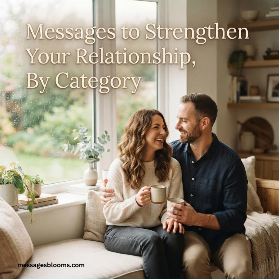 Messages to Strengthen Your Relationship, By Category