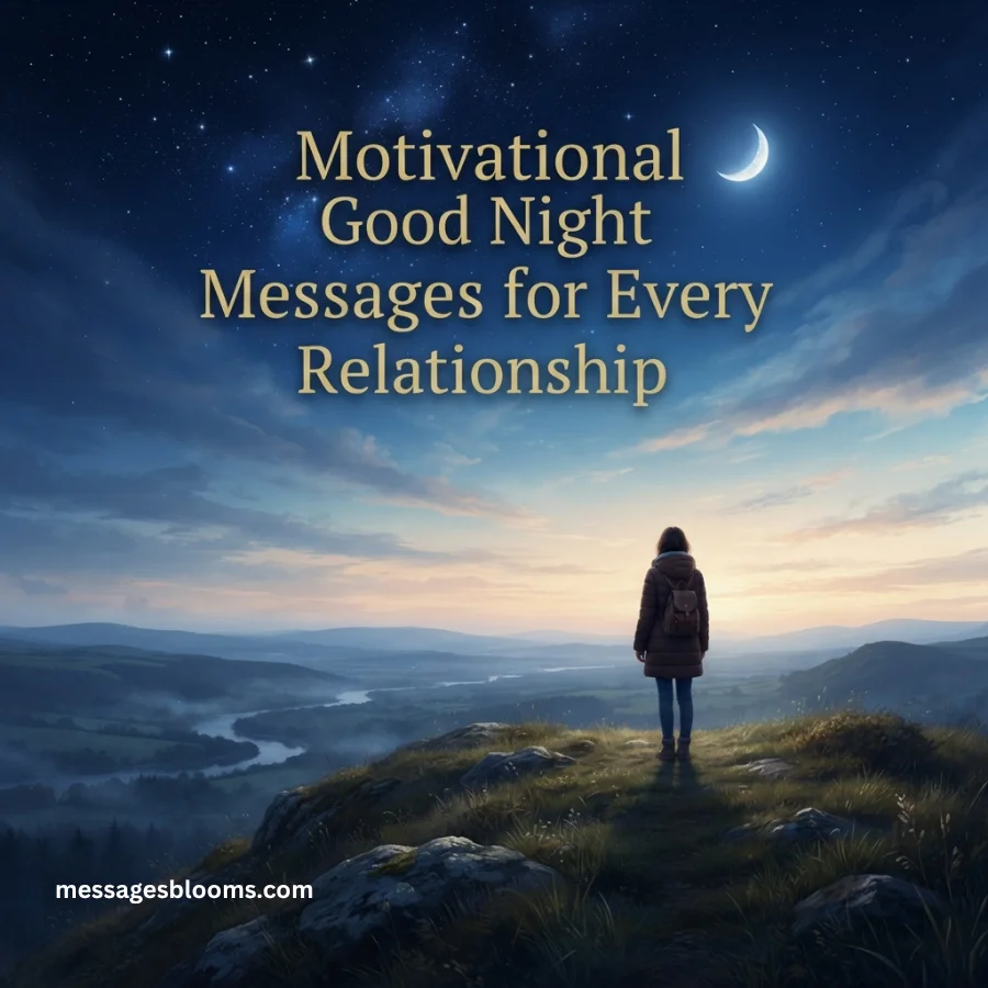 Motivational Good Night Messages for Every Relationship