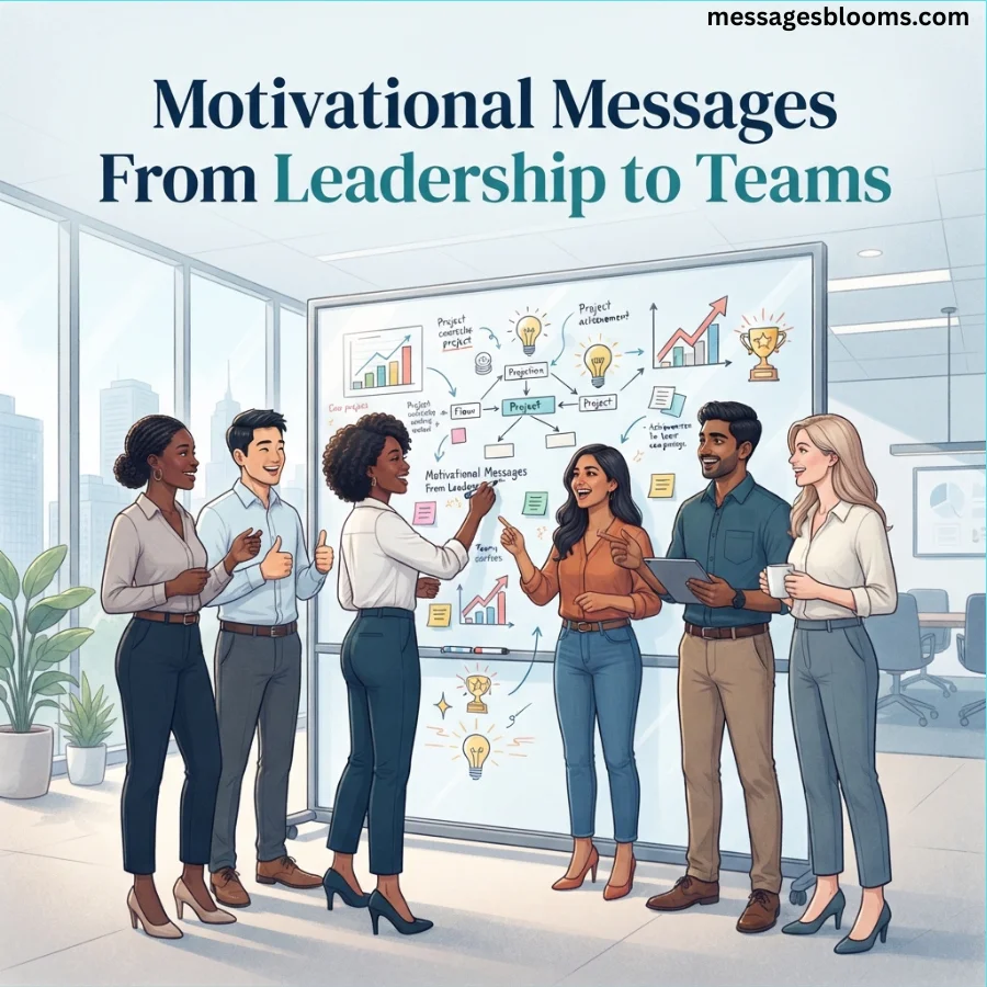 Motivational Messages From Leadership to Teams