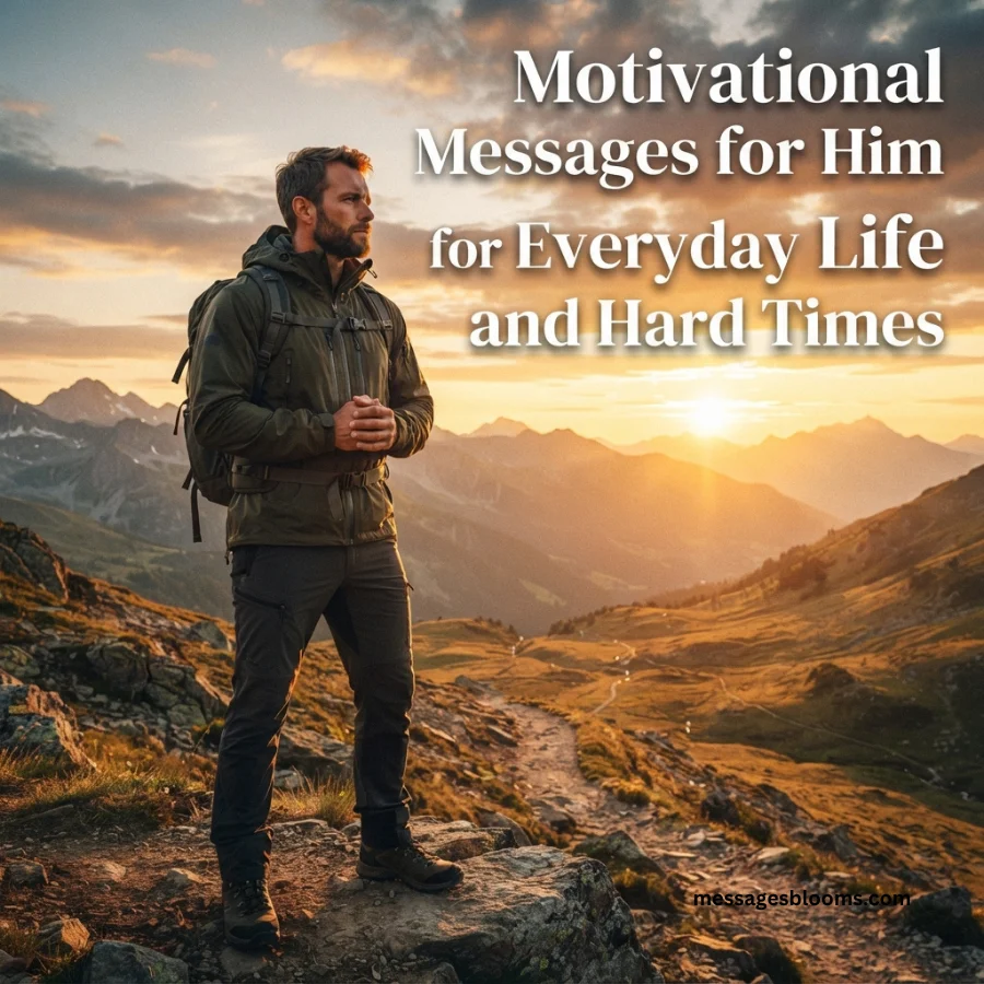 Motivational Messages for Him for Everyday Life and Hard Times