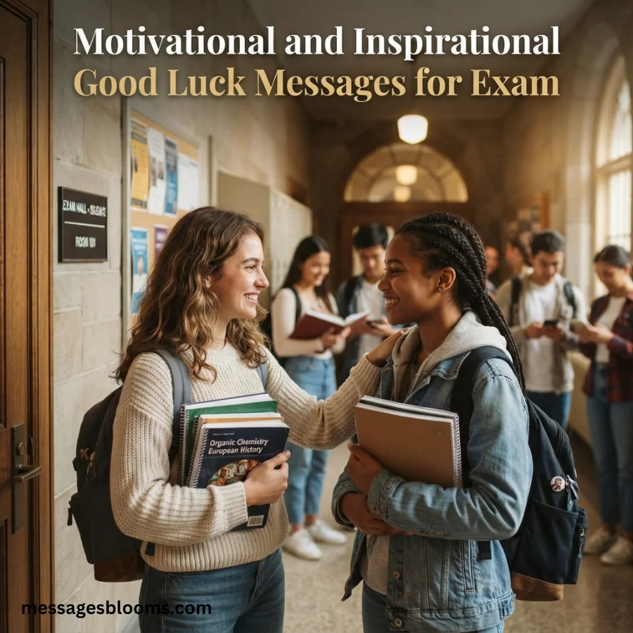 Motivational and Inspirational Good Luck Messages for Exam