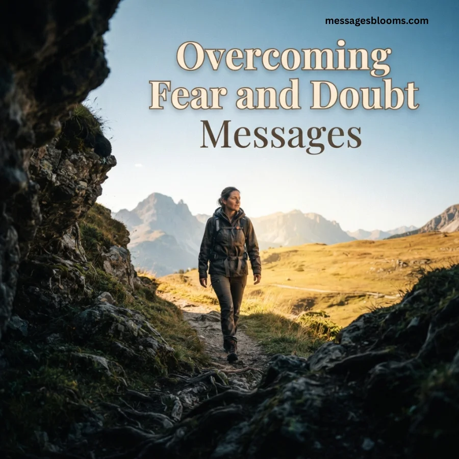 Overcoming Fear and Doubt Messages