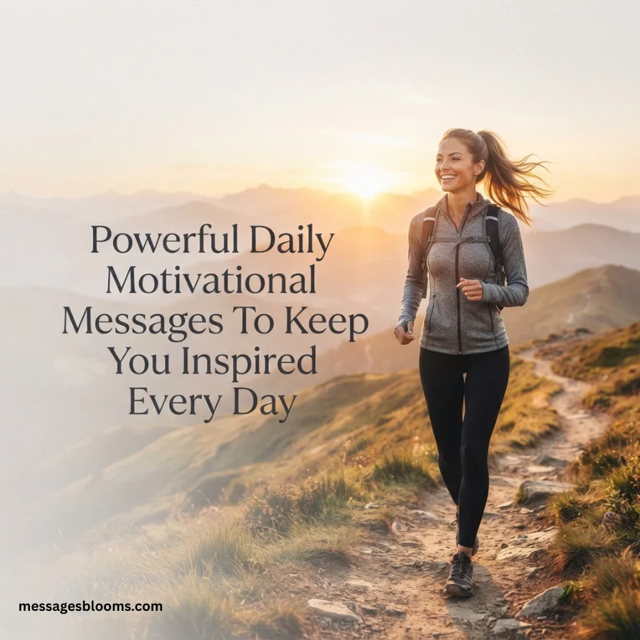 Powerful Daily Motivational Messages to Keep You Inspired Every Day