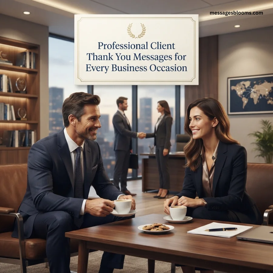 Professional Client Thank You Messages for Every Business Occasion
