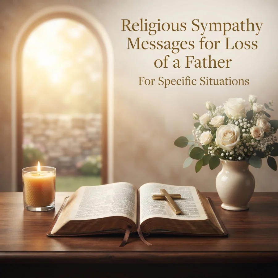 Religious Sympathy Messages for Specific Situations