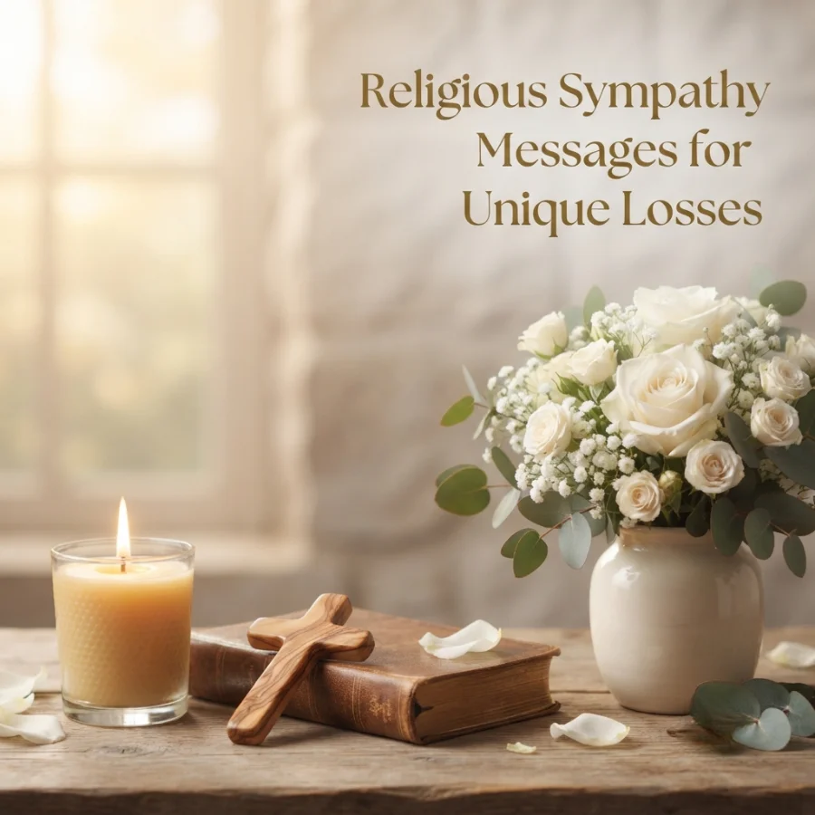 Religious Sympathy Messages for Unique Losses