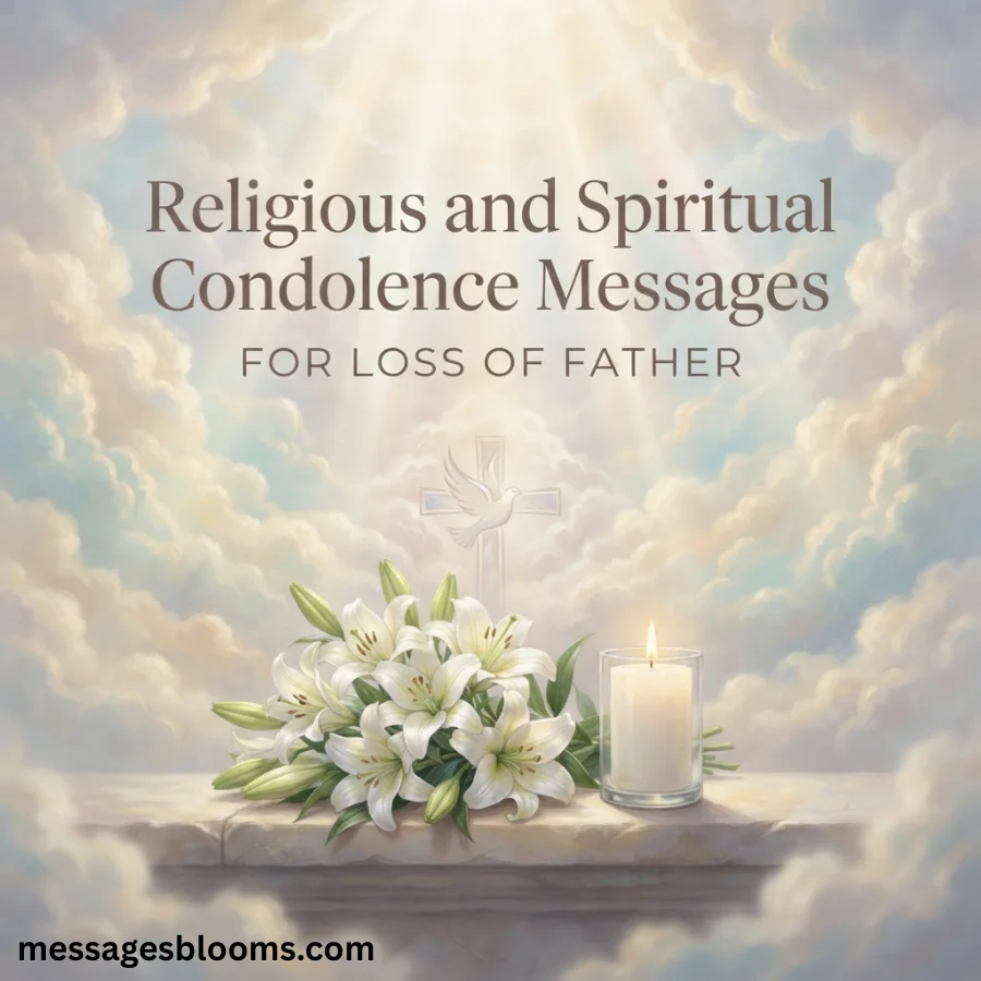 Religious and Spiritual Condolence Messages for Loss of Father