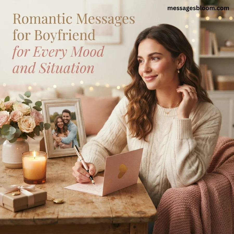 Romantic Messages for Boyfriend for Every Mood and Situation