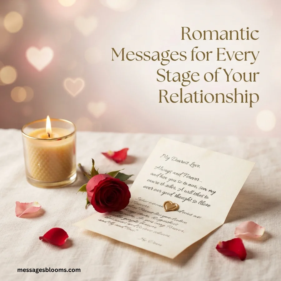 Romantic Messages for Every Stage of Your Relationship
