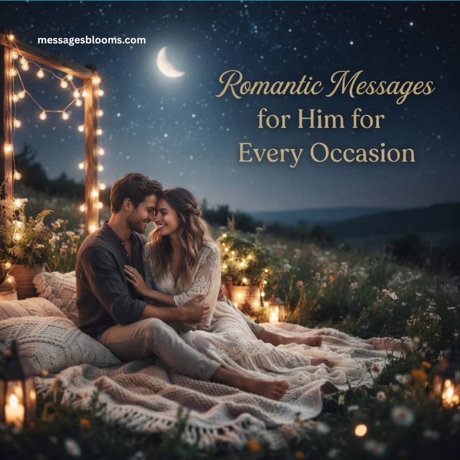 Romantic Messages for Him for Every Occasion