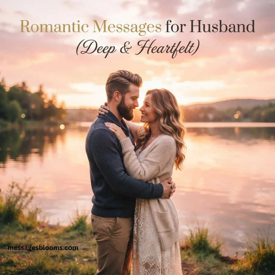 Romantic Messages for Husband (Deep & Heartfelt)