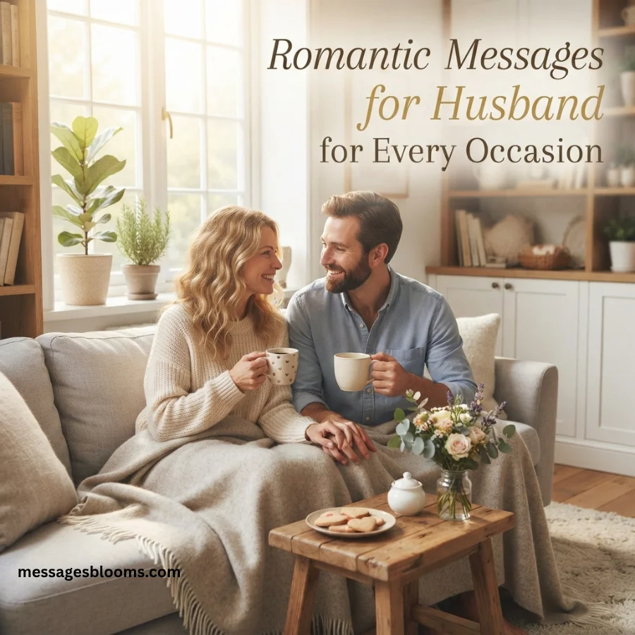 Romantic Messages for Husband for Every Occasion