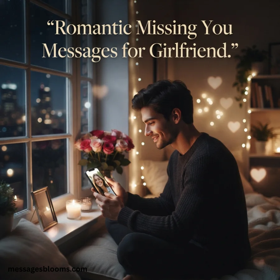 Romantic Missing You Messages for Girlfriend