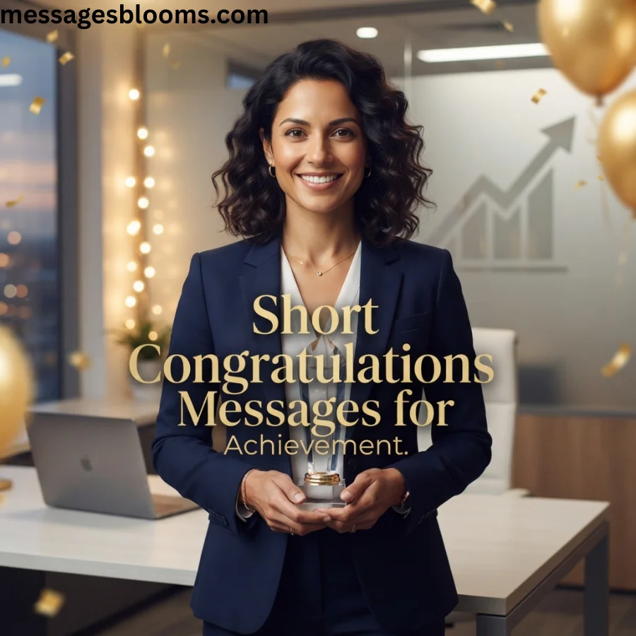 Short Congratulations Messages for Achievement