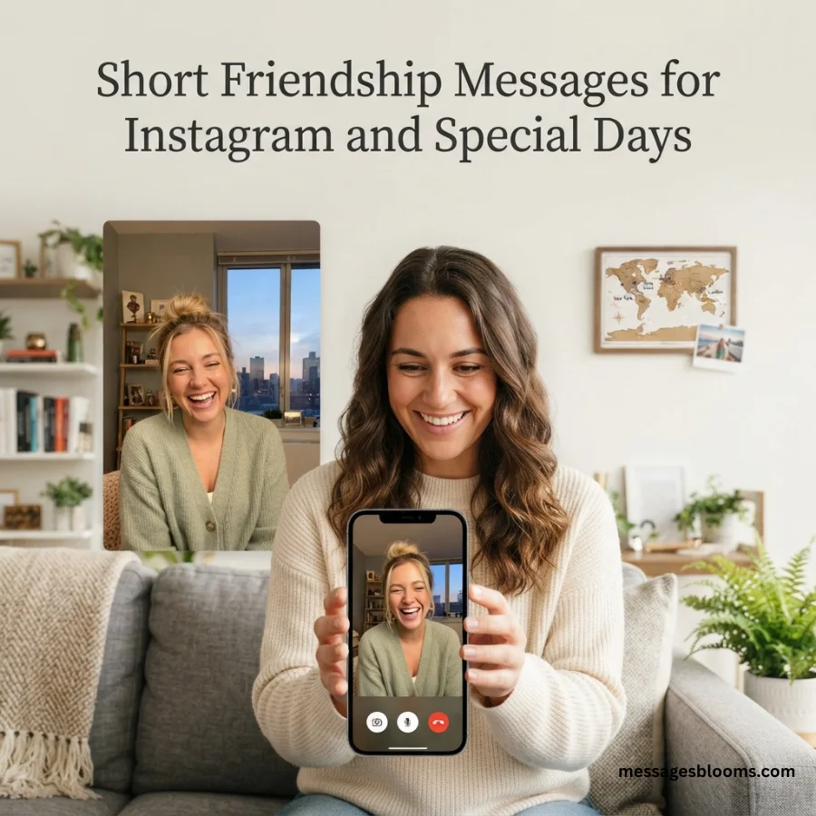 Short Friendship Messages for Instagram and Special Days