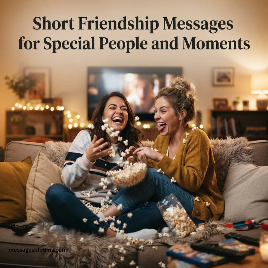 Short Friendship Messages for Special People and Moments