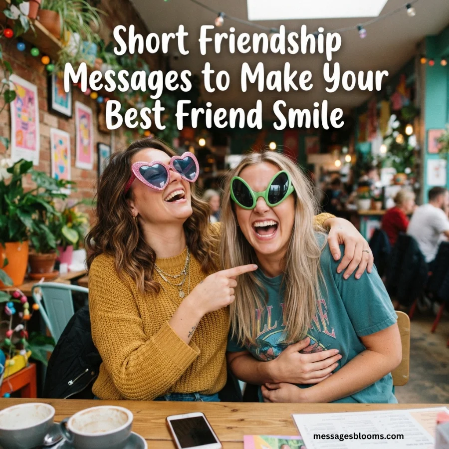 Short Friendship Messages to Make Your Best Friend Smile