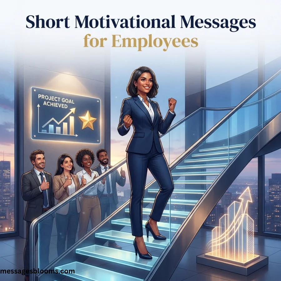 Short Motivational Messages for Employees