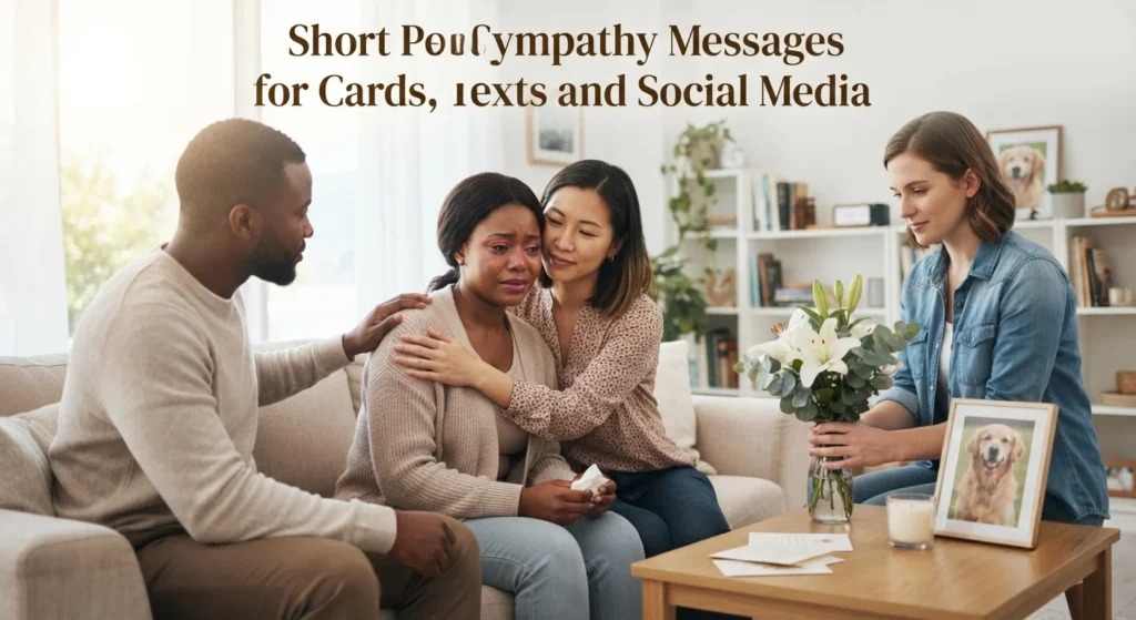Short Pet Sympathy Messages for Cards, Texts and Social Media