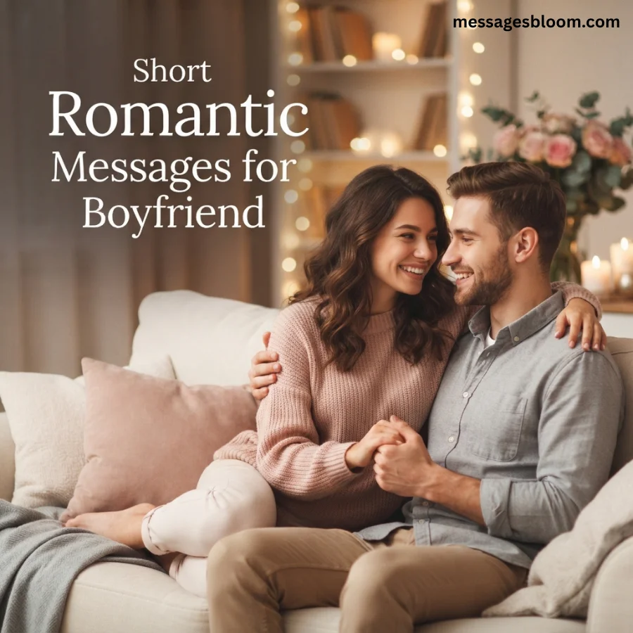Short Romantic Messages for Boyfriend