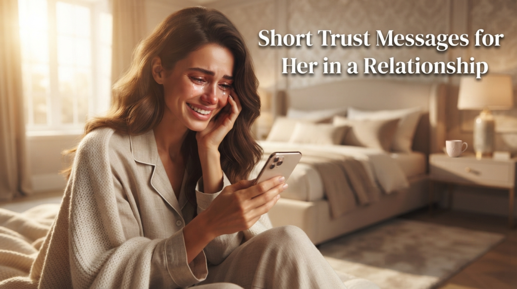 Short Trust Messages for Her in a Relationship
