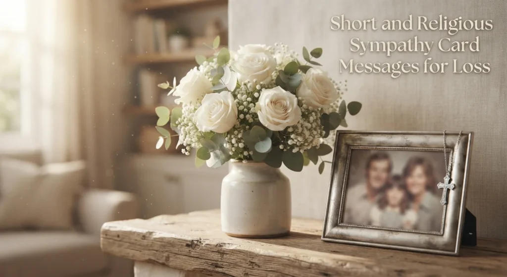 Short and Religious Sympathy Card Messages for Loss