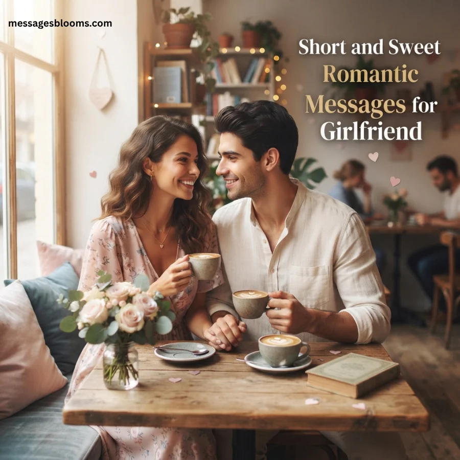 Short and Sweet Romantic Messages for Girlfriend
