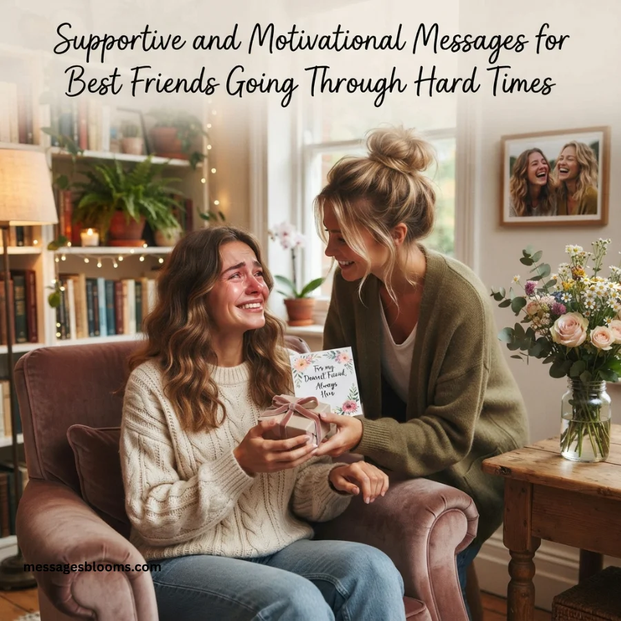 Supportive and Motivational Messages for Best Friends Going Through Hard Times