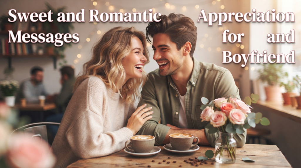 Sweet and Romantic Appreciation Messages for Boyfriend
