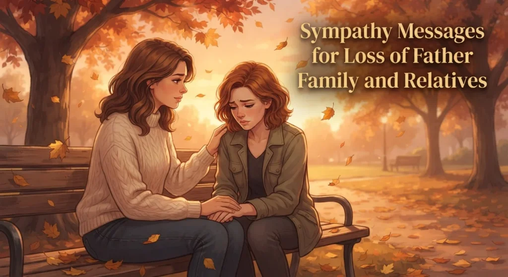 Sympathy Messages for Loss of Father Family and Relatives
