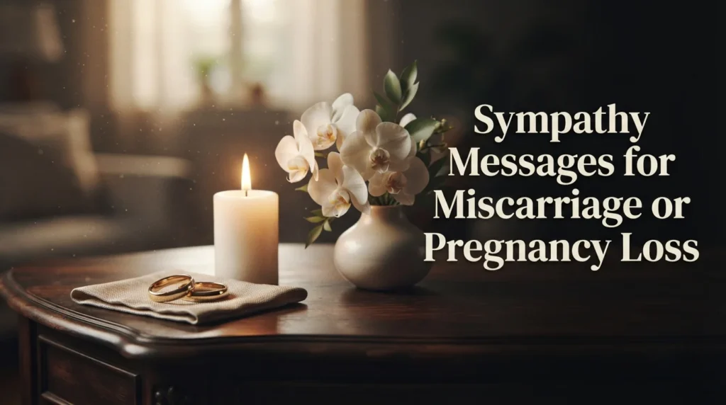 Sympathy Messages for Miscarriage or Pregnancy Loss