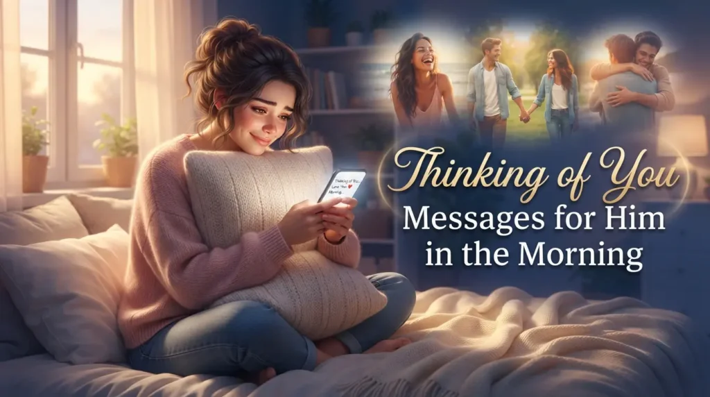 Thinking of You Messages for Him in the Morning