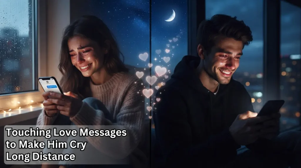 Touching Love Messages to Make Him Cry Long Distance