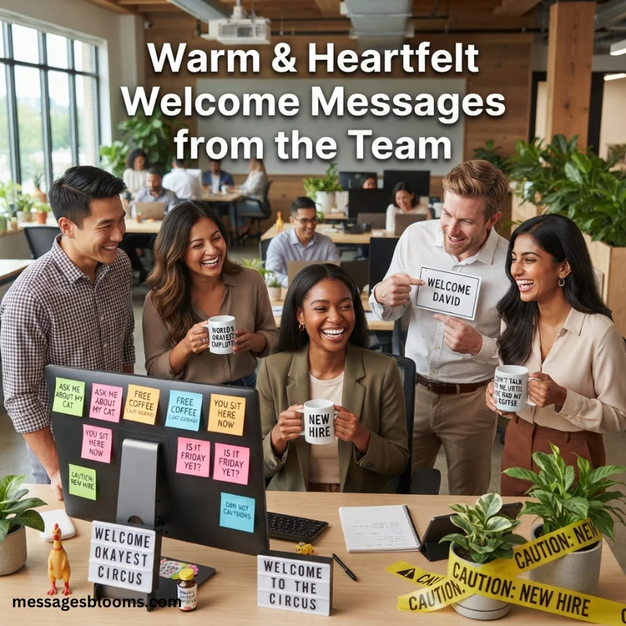 Warm & Heartfelt Welcome Messages from the Team