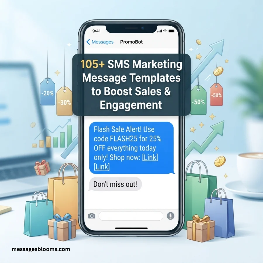 105+ SMS Marketing Message Templates to Boost Sales & Engagement 105+ SMS Marketing Message Templates to Boost Sales & Engagement