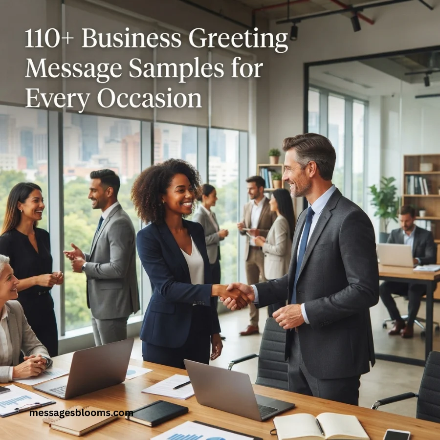 110+ Business Greeting Message Samples for Every Occasion